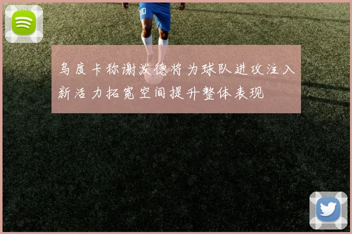 乌度卡称谢泼德将为球队进攻注入新活力拓宽空间提升整体表现